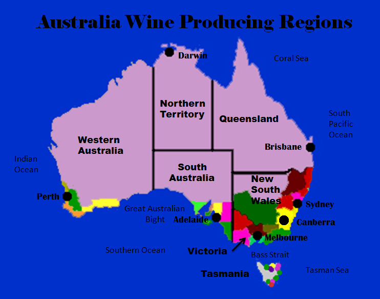 Wine Regions of Australia