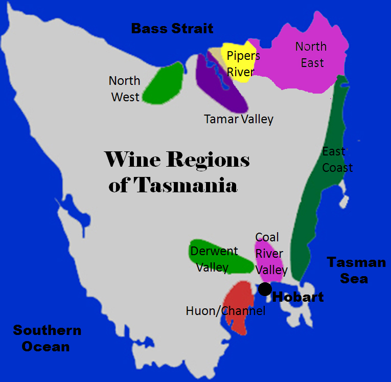 Wine Regions of Australia Western & Tasmania